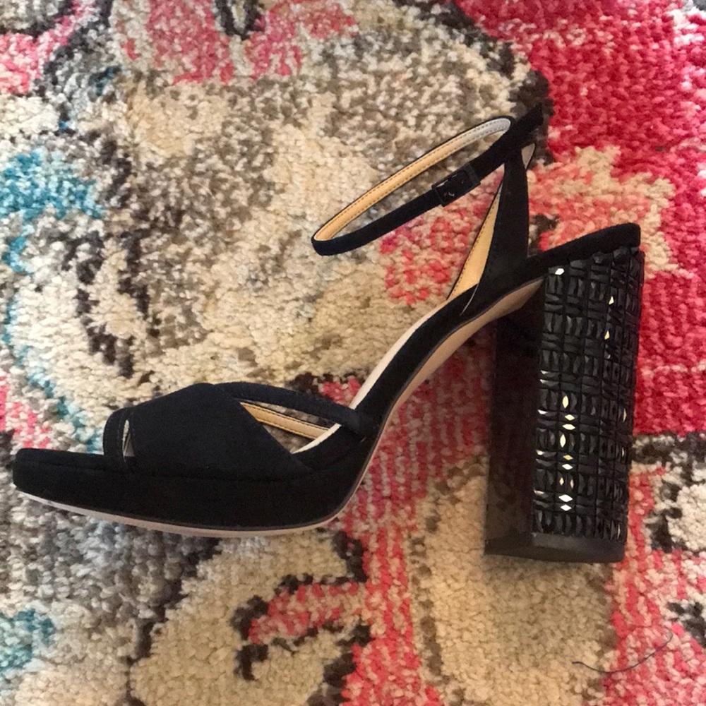 Suede Michael Kors heels.